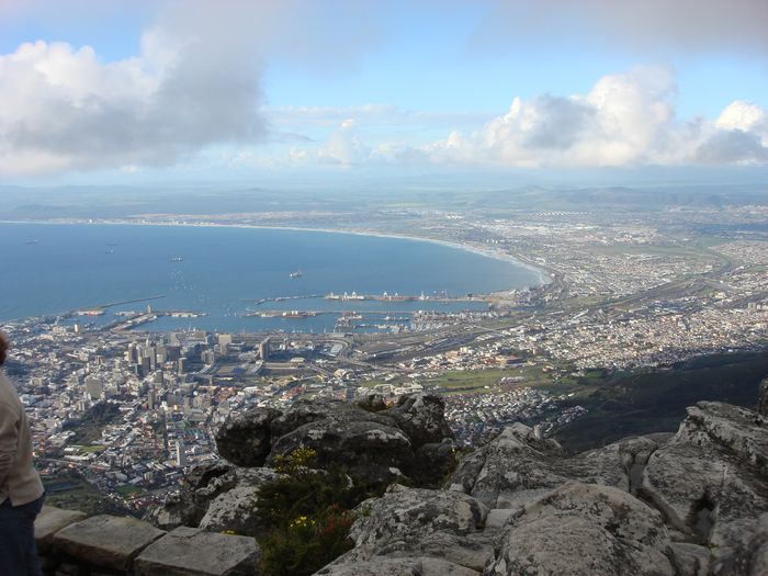 Cape Town vista dalla TAble MOuntain