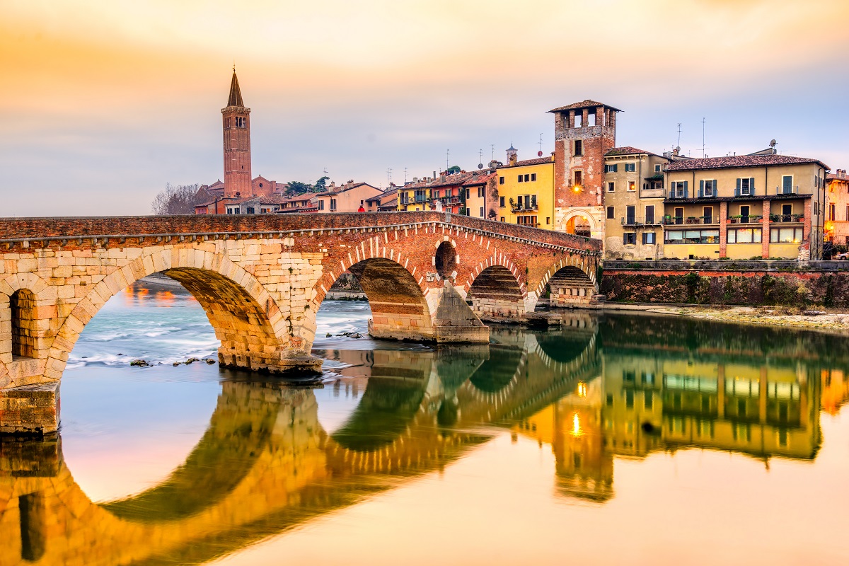Verona ponte sull'Adige