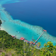 Bohey Dulang, l'isola delle meraviglie