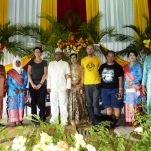 Matrimonio principesco nel Borneo