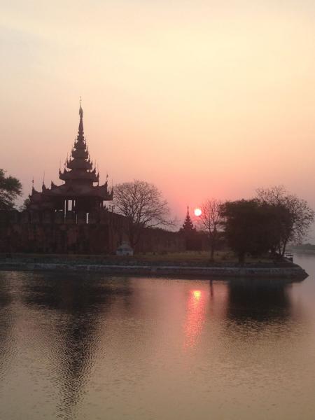 Pagoda in birmania