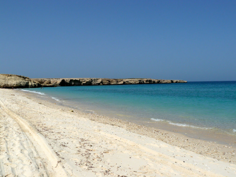 spiaggia in Oman